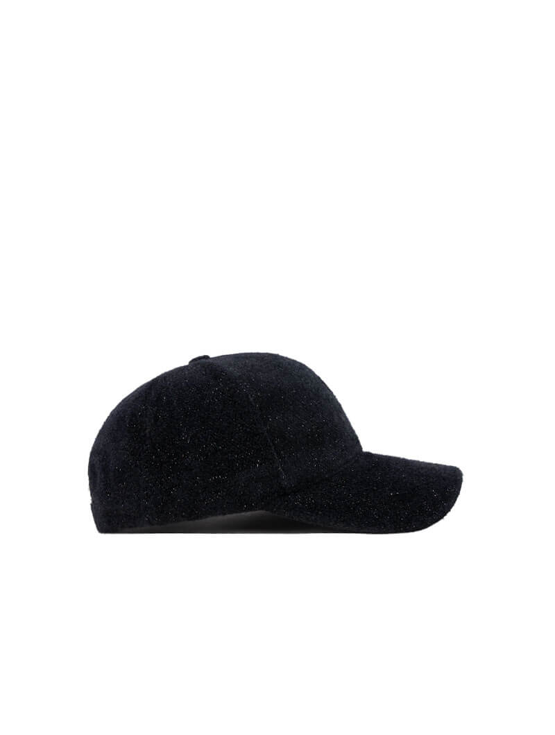 Casquette effet laine